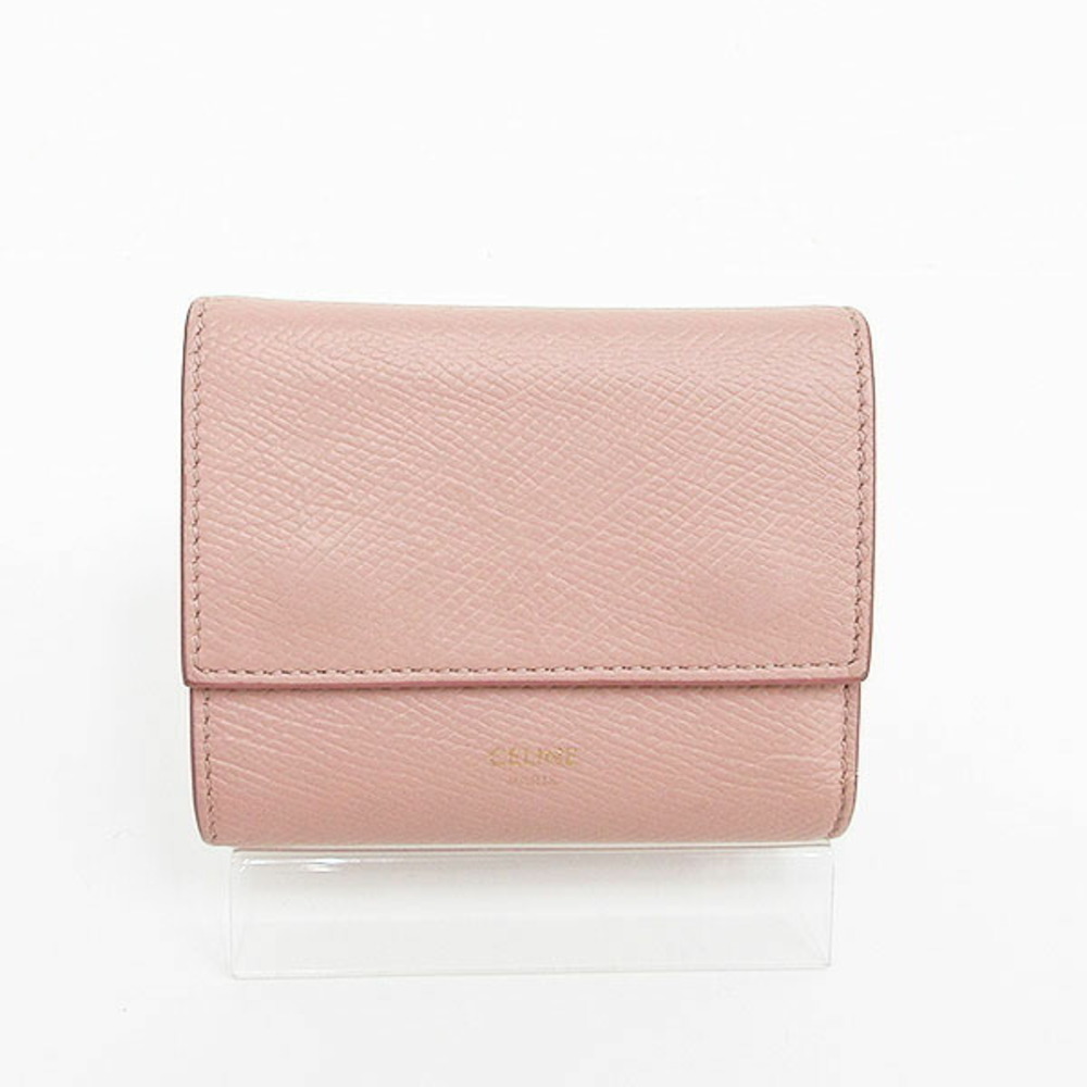 Celine Trifold Wallet Pink - Picture 2 of 11